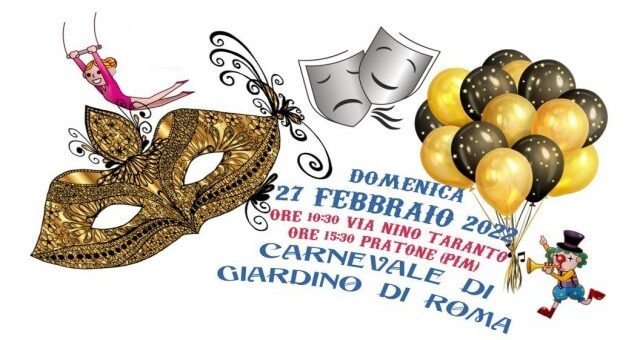 Carnevale 2022 a Giardino di Roma